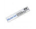 Μεταλλικό Σήμα Έμβλημα Hybrid Hyundai αυτοκόλλητο για Hyundai